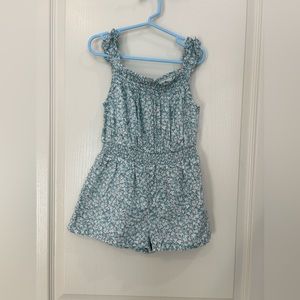 Joie toddler girls floral romper | size 4T